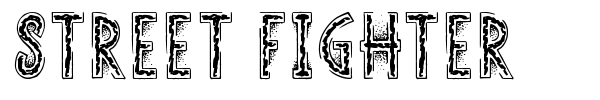 Street Fighter font preview